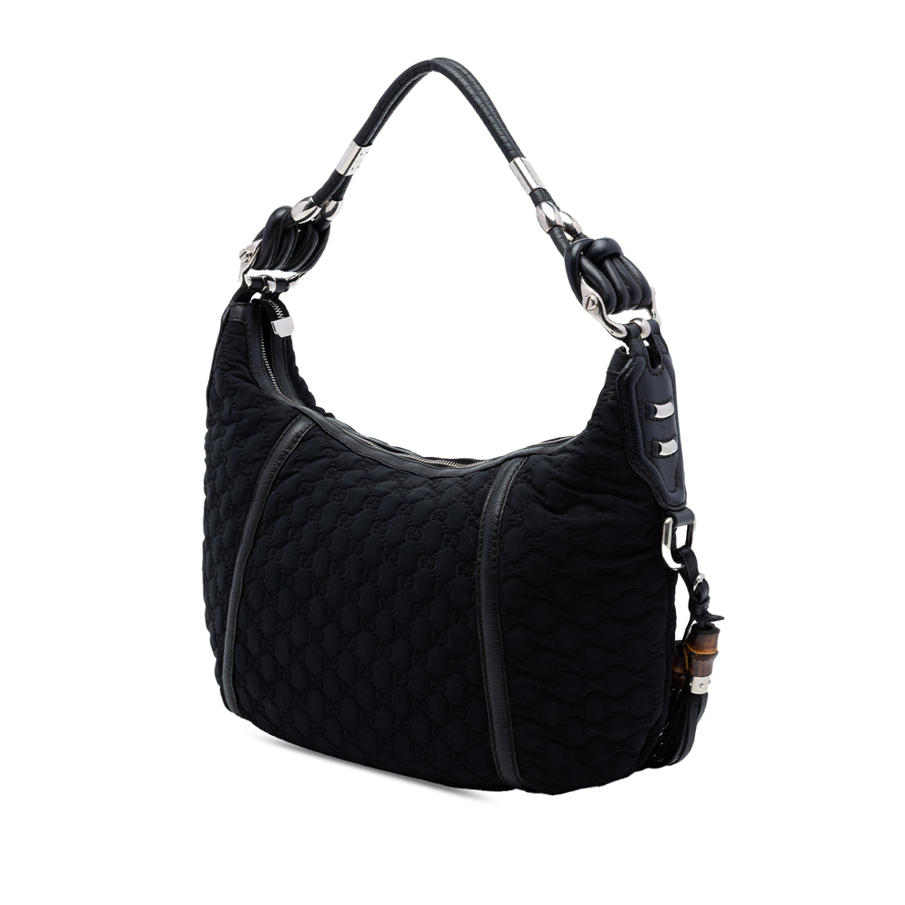 Pre-Loved Gucci Guccissima Neoprene Techno Horsebit Hobo - Picture 2 of 7